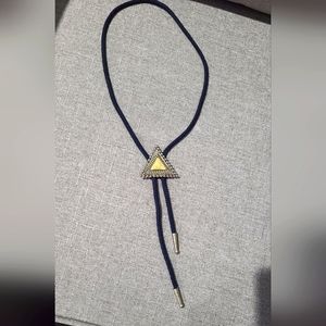 Western cowgirl cowboy bolero necklace